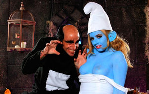 Porno bizarro: Gargamel se folla a Pitufina